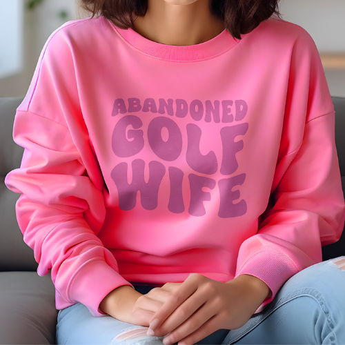 Abandoned Golf Wife Crewneck