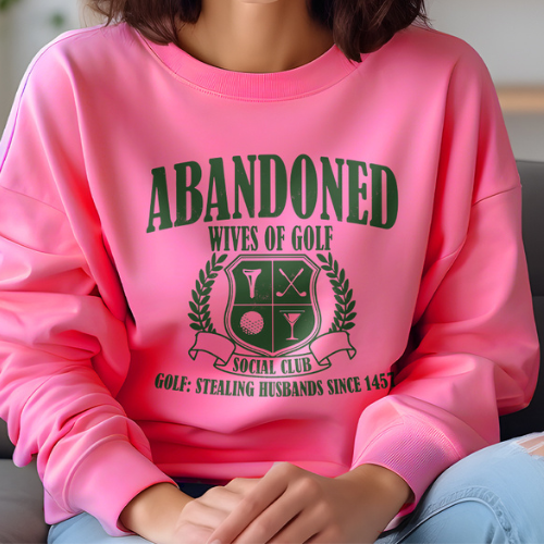 Abandoned Wives Of Golf Crewneck