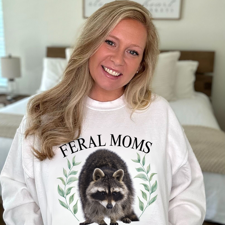 Feral Moms Social Club Crewneck