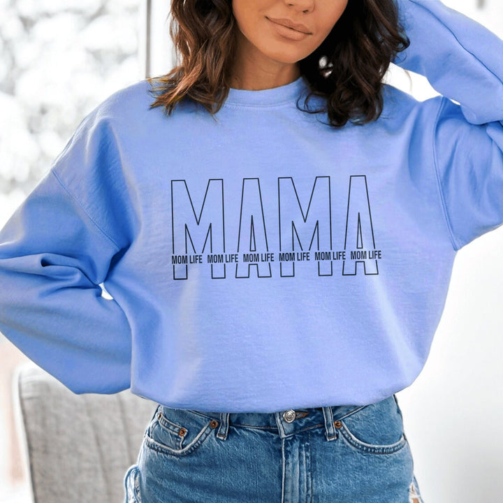 Mama Mom Life Crewneck