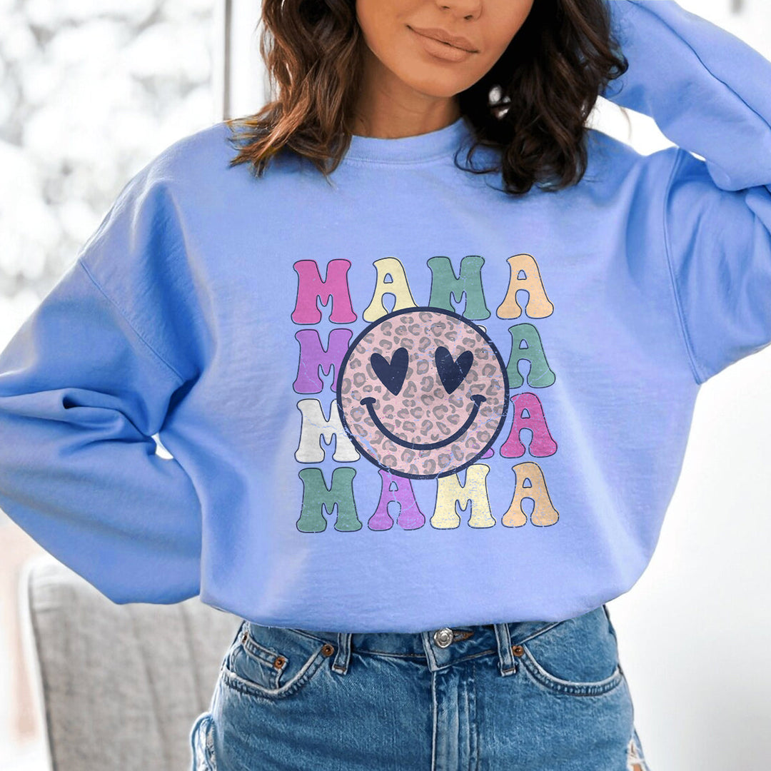 Mama Smiley Crewneck