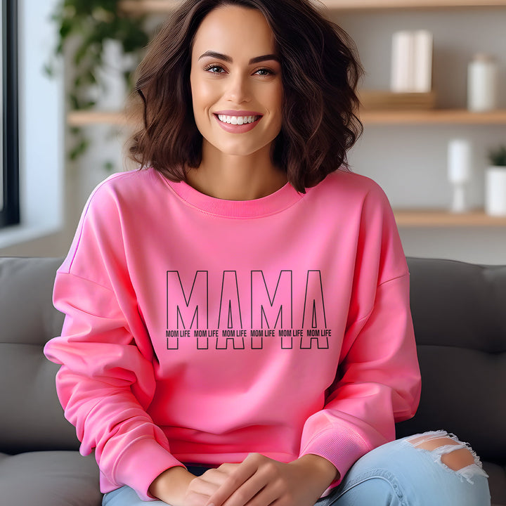 Mama Mom Life Crewneck