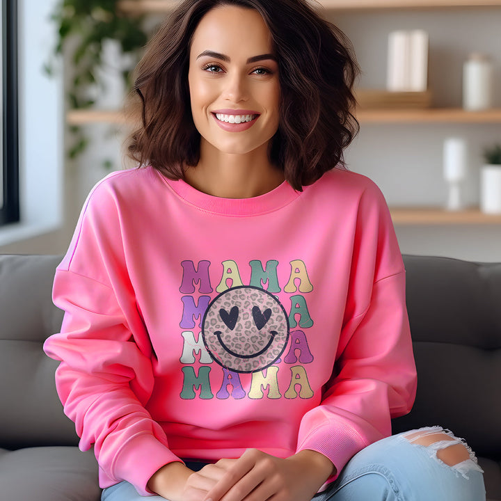 Mama Smiley Crewneck