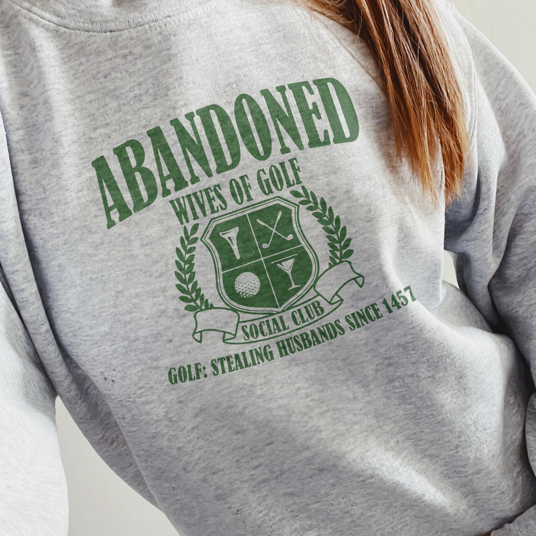 Abandoned Wives Of Golf Crewneck