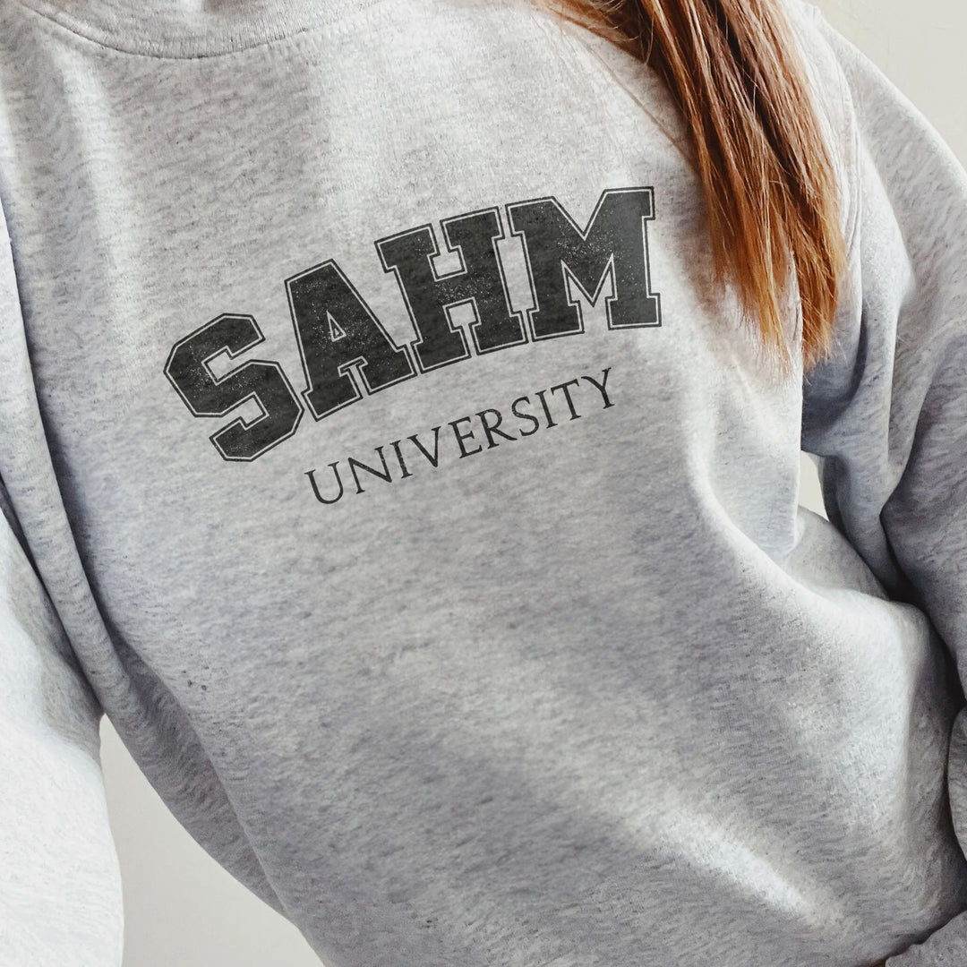 SAHM University Crewneck