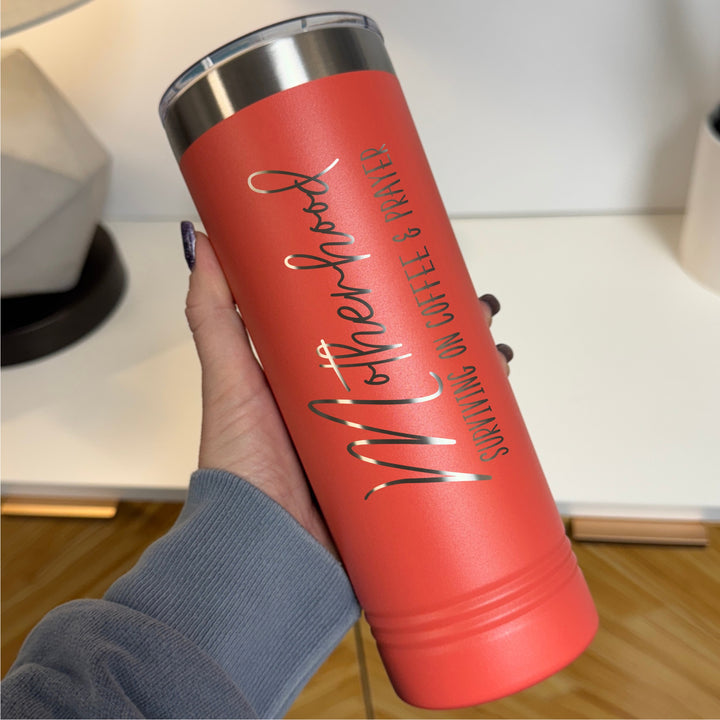 Motherhood Tumbler