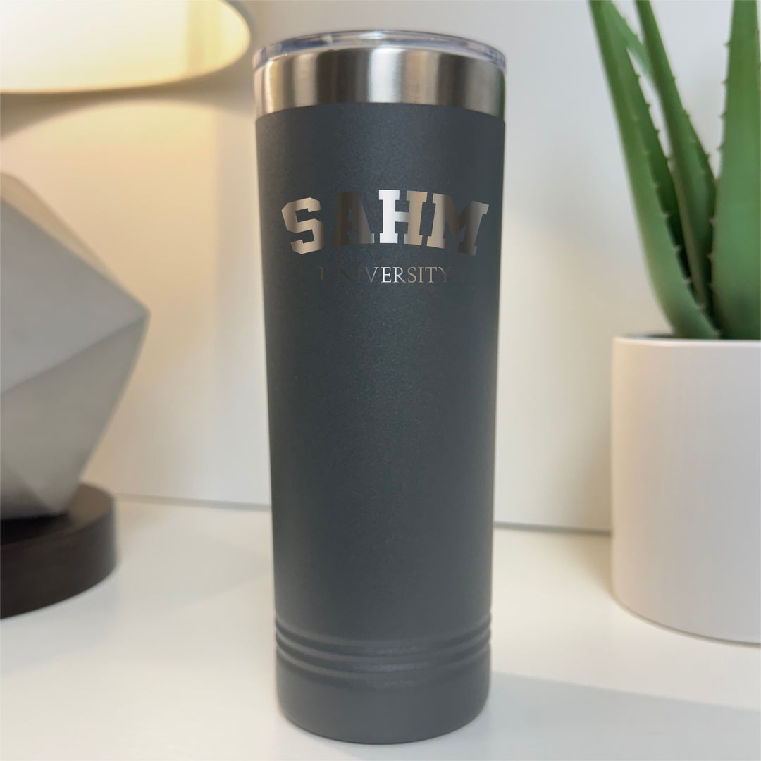 SAHM University Tumbler