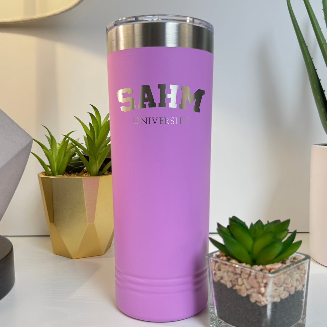 SAHM University Tumbler