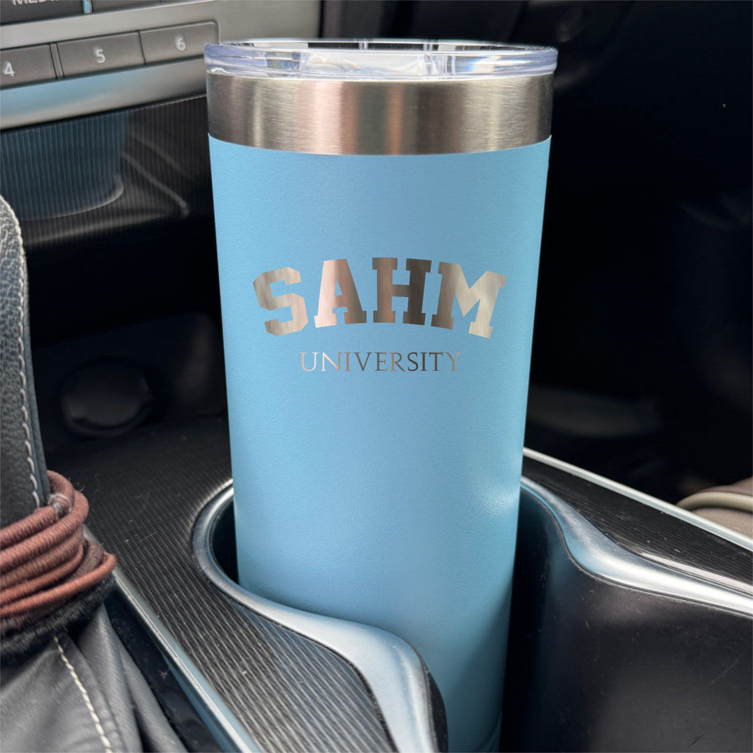 SAHM University Tumbler