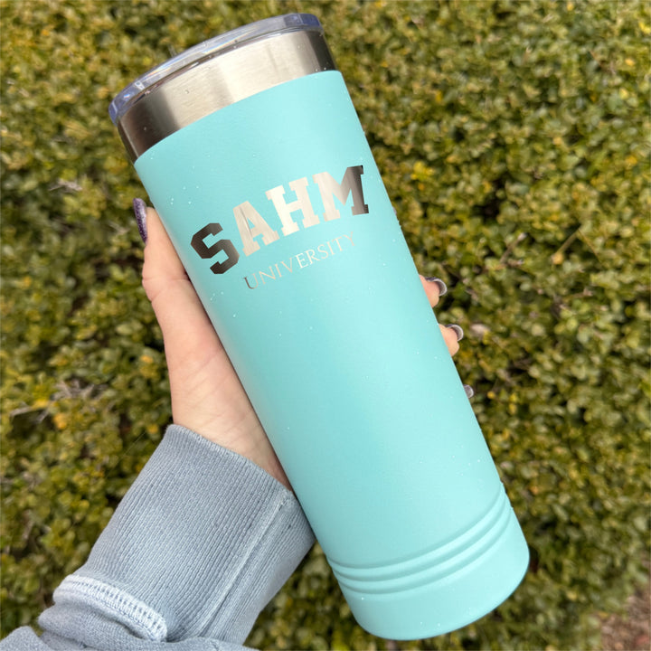 SAHM University Tumbler