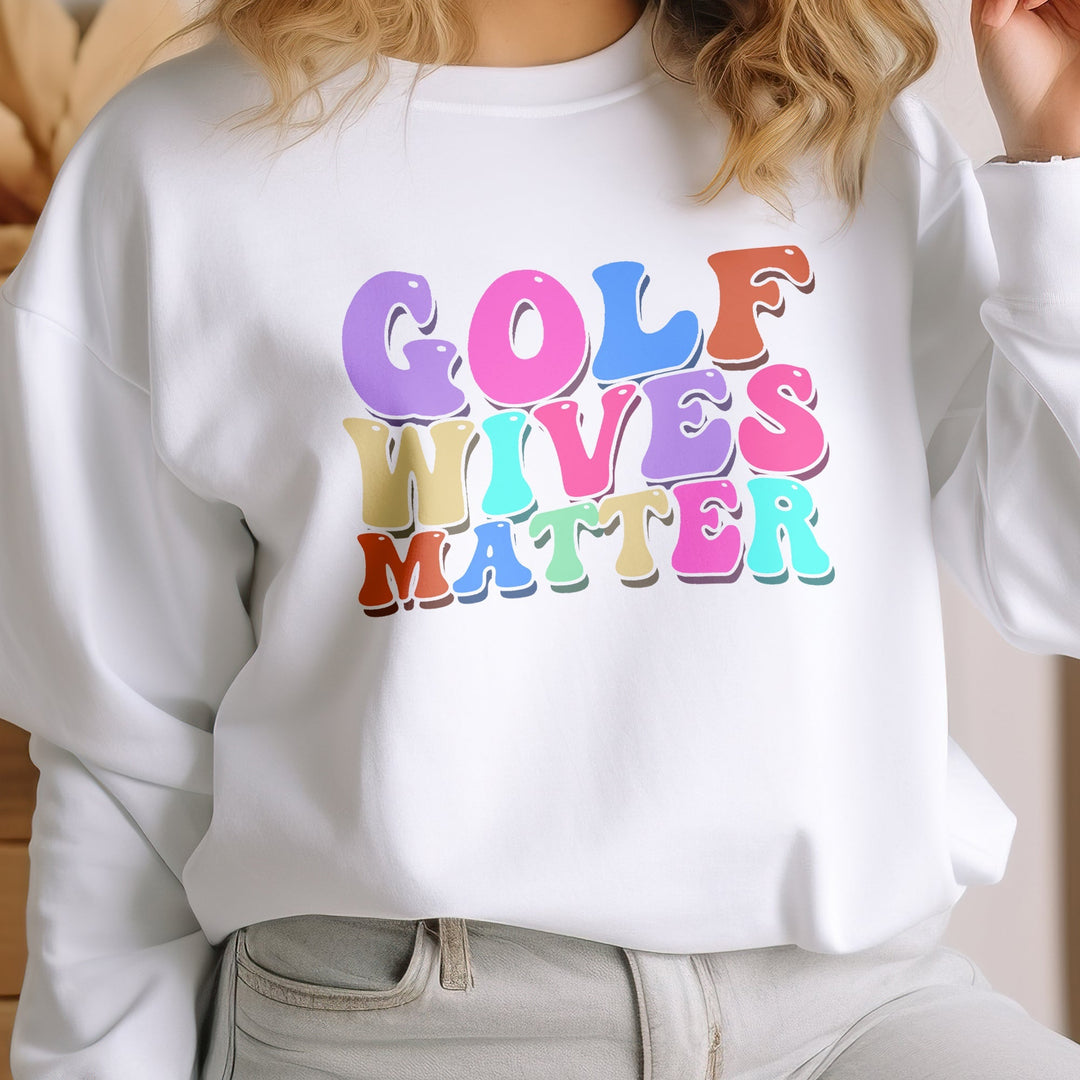 Golf Wives Matter Crewneck