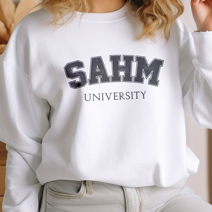 SAHM University Crewneck