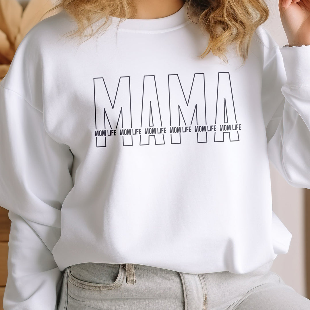 Mama Mom Life Crewneck